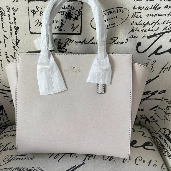 NWT Kate Spade Crisplinen Cedar Street Small Hayden Bag - Picture 3 of 3